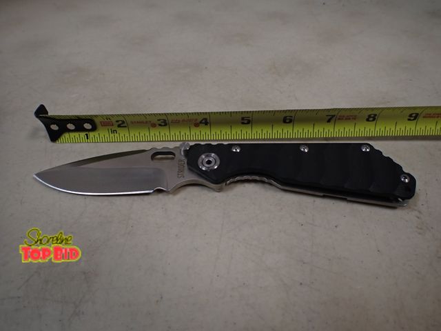 Lot 59-41363 - Strider Bos U.S.A. Tactical Hunting Knife, 8 1/4" long New Locking Blade