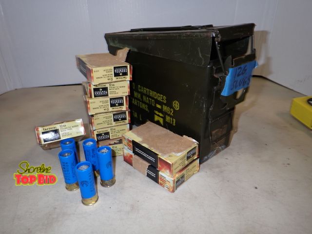 Lot 59-41240 - 9 Boxes of 5 Federal Premium Shot Shells with Ammo Box, 12 GA