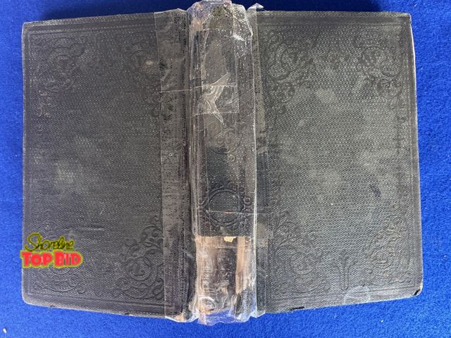 Lot 59-43527 - 1865 original book: LIFE AND DEATH IN REBEL PRISONS.  Binding is tape reinforced and solid.  400 pag...