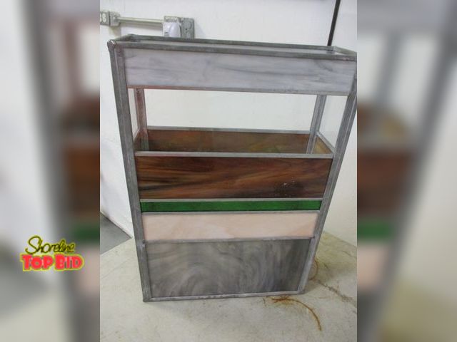 Lot 59-21226 - Leaded Stained Glass Planter