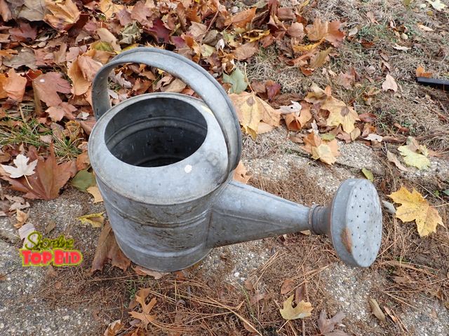 Lot 59-43208 - Vintage Galvanized Watering Can
