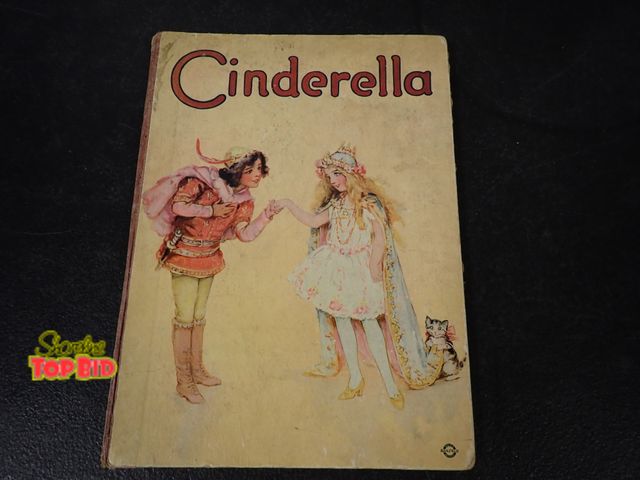 Lot 59-44167 - 1900s Cinderella Children's Story Book - Very Rare Book
