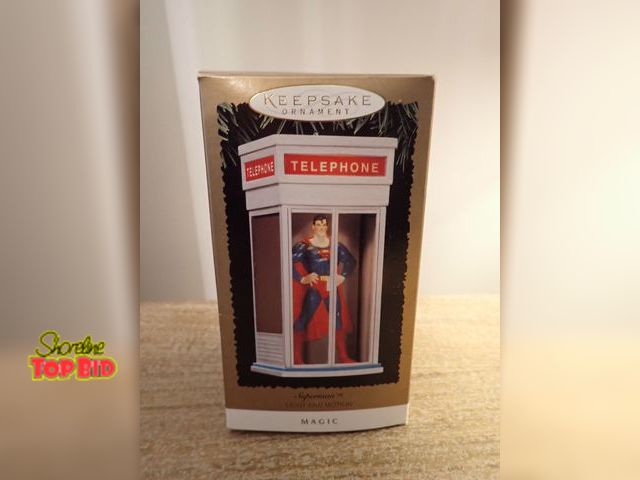 Lot 59-41623 - Hallmark keepsake superman ornament