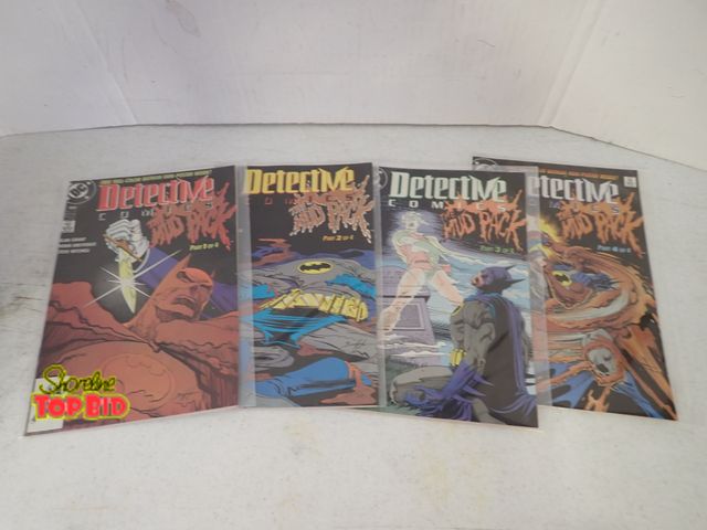Lot 59-51042 - Vintage DC Batman Detective Comic Book 4-Part Series