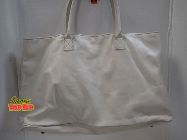 Lot 59-43275 - Extra-Large Leather Overnight Bag/Weekend Bag, Gently Used
