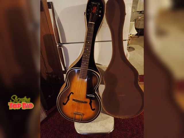 Lot 59-43034 - Vintage Harmony Guitar with Case