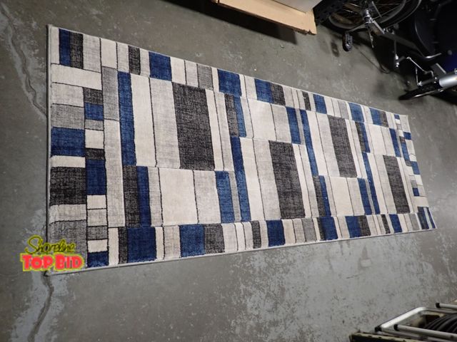 Lot 59-96064 - Retro Style Runner Rug 89" x 32"