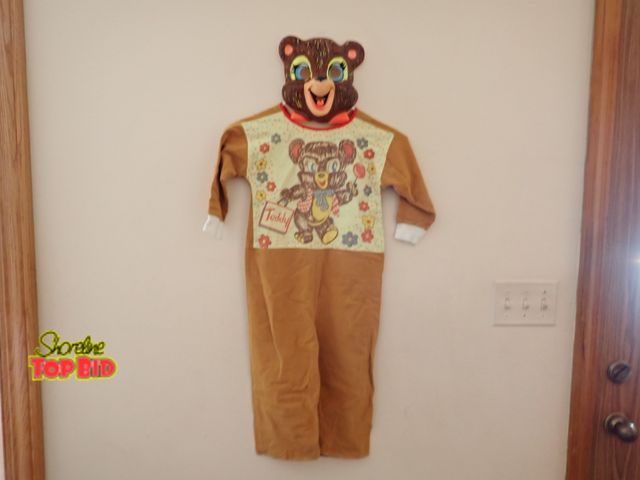 Lot 59-39790 - Vintage 50s/60s Childs Teddy Bear Halloween Costume