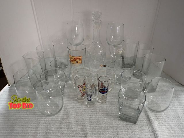 Lot 59-21499 - Bar Lot, Drinking Glasses