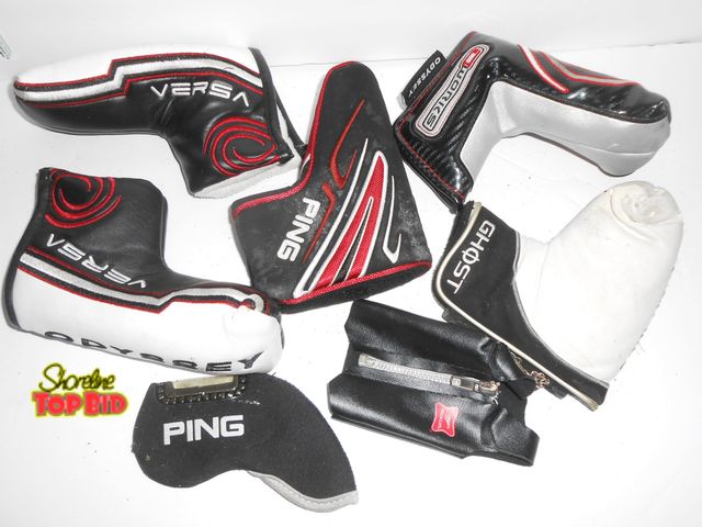 Lot 59-74236 - Lot of Putter Covers - pre-owned.