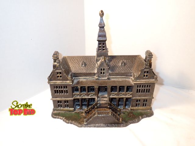 Lot 59-13097 - Rare Antique 1885 Ives, Blakeslee &amp; Co Cast Iron "Palace" Still Bank - Very Rare, Value $600 to ...