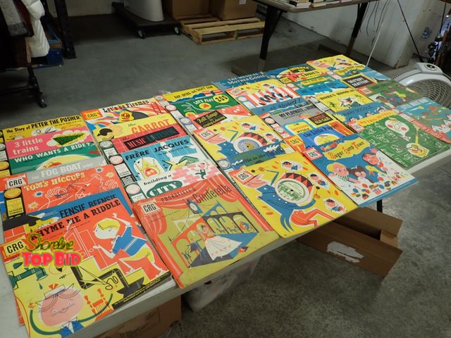 Lot 59-31262 - Collection of Vintage Children's Records from the Children's Record Guild (CRG) 1950s