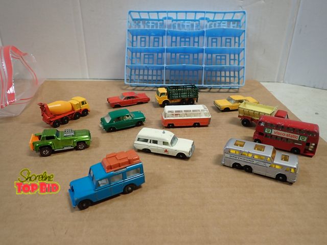 Lot 59-20060 - 12 Pack Matchbox Linsey Toy Cars, England