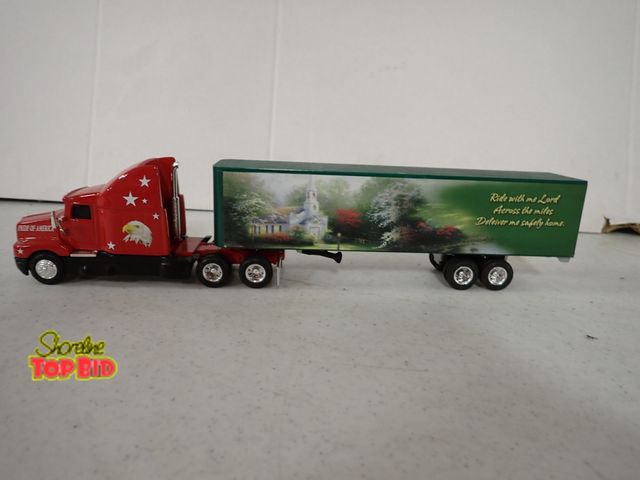 Lot 59-50044 - Thomas Kinkade Limited Edition Semi-Truck and Trailer