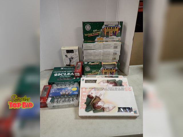 Lot 59-41809 - 16 Boxes of Christmas lights