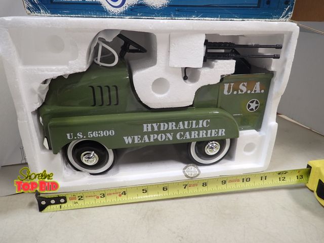 Lot 59-41402 - Top Secret U.S. 56300 Hydraulic Weapon Carrier Diecast 1"3 Scale
