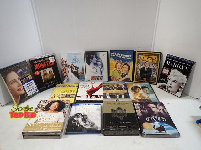 Lot 59-43424 - 15 DVD Movies - All CDs ae in Cases