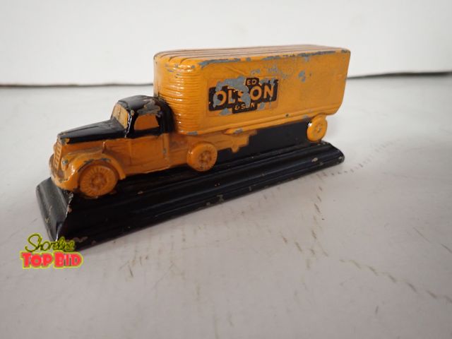 Lot 59-43353 - Antique Olson Truck Paperweight 5" long