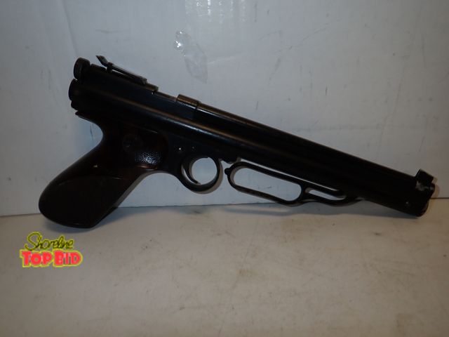 Lot 59-14677 - Late 1940s-50s Crosman Pneumatic Pellet Air Pistol, this model has no marking for caliber which indi...