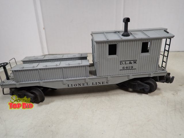 Lot 59-41760 - Lionel DL and W #6419 O Gauge work caboose