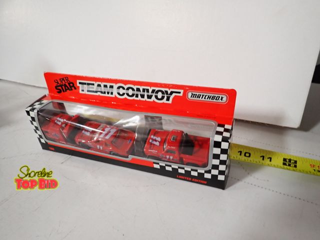 Lot 59-43344 - Matchbox Super Star Team Convoy 1992 Mint Condition Unopened
