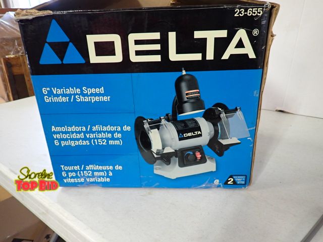 Lot 59-51015 - Delta 6" Variable Speed Grinder/Sharpener