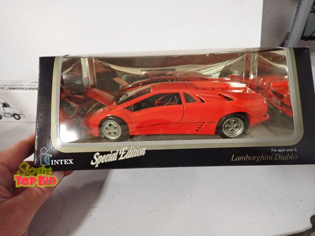 Lot 59-43342 - Intex 1:18 Scale Special Edition Lamborghini Diablo Mint Condition, Unopened by Maisto Die-Cast Car ...