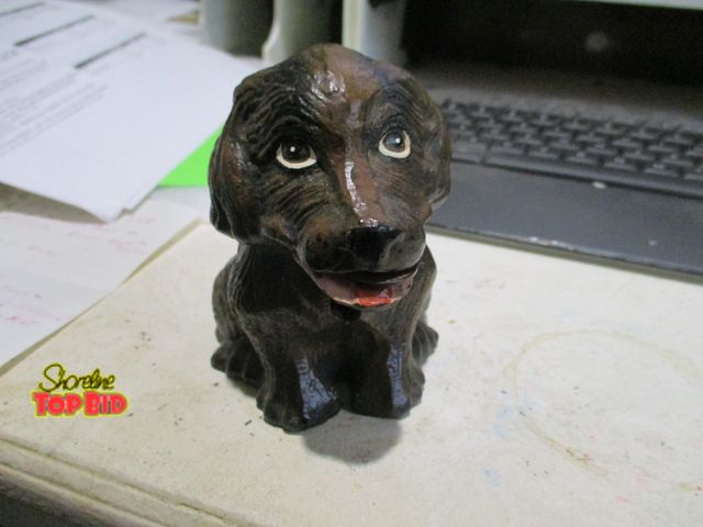 Lot 59-80046 - bits and pieces small cast iron dog bank