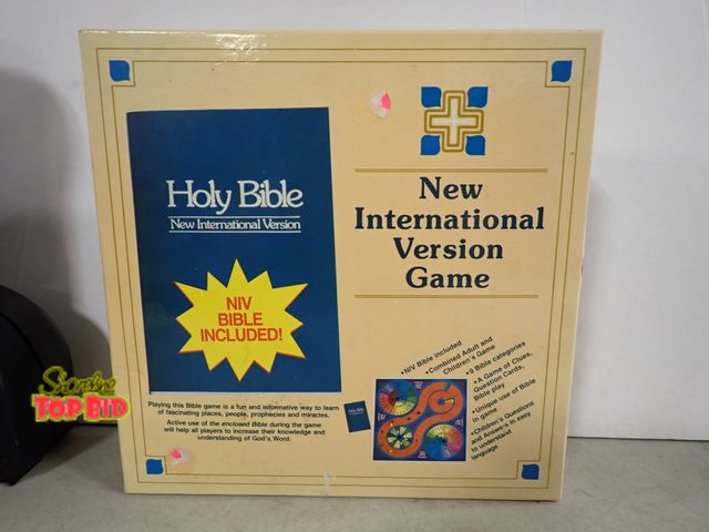 Lot 59-58014 - Vintage Zondervan New International Bible Board Game from 1985