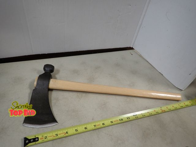 Lot 59-41279 - 20" Cold Steel Rifleman's Tomahawk 3 1/2" Blade, Hickory Handle, New