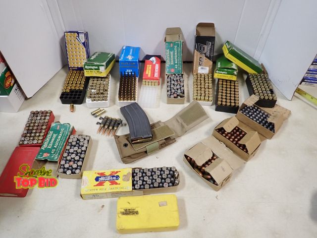 Lot 59-41167 - Lot of Ammo 45 cal &amp; More, See Pics