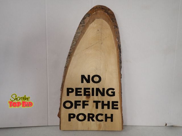 Lot 59-50029 - Rustic Wooden Sign