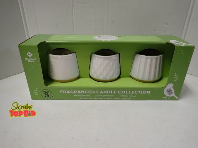 Lot 59-21508 - Set of 3 Candle Set - New