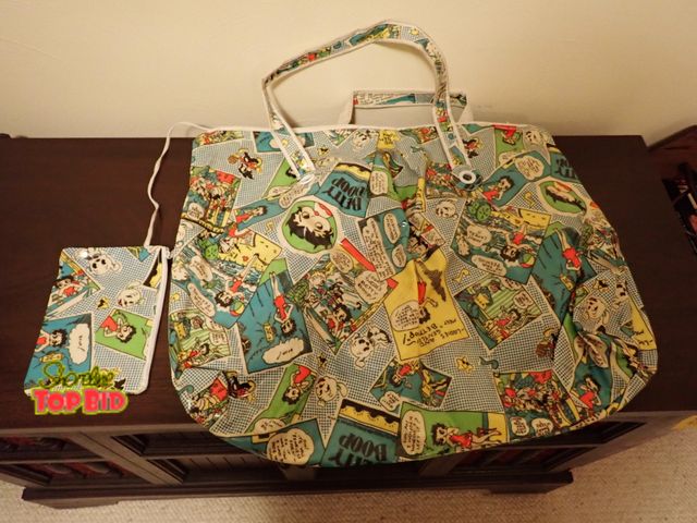 Lot 59-43223 - Betty Boop Themed Tote Bag - Carry All Bag