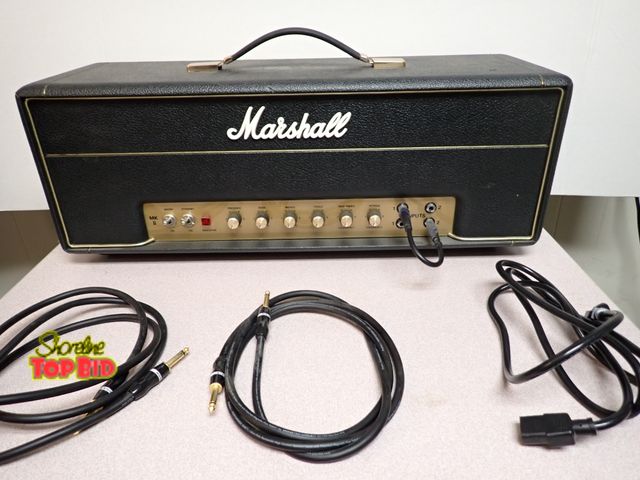 Lot 59-30012 - Marshall Model 1987X which is a modern re-issue of the legendary 50-watt "Plexi" head from the late ...
