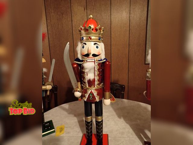 Lot 59-43119 - 24" tall Nutcracker, Great Condition
