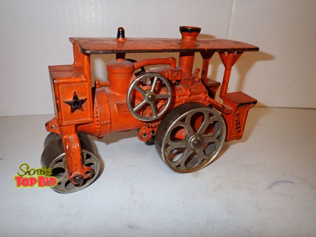 Lot 59-10314 - 1930s Antique Hubley Road Roller Cast Iron Toy 5" x 8" x 3 1/2"