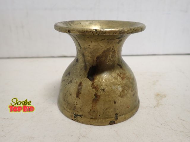 Lot 59-14201 - Antique Brass Spittoon(also known as a cuspidor), late 19th to early 20th century. High Quality - He...