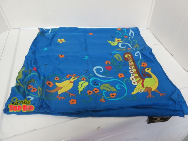 Lot 59-10424 - Beautiful 100% Silk Scarf, Made in France - produced exclusively for the Museum of the Bible, Washin...