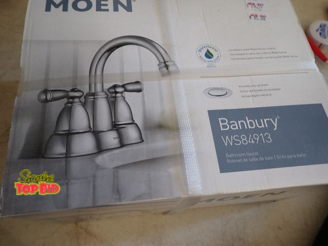 Lot 59-21103 - Moen, Banbury, Bathroom Faucet. Benefits YMCA Camp Pendalouan