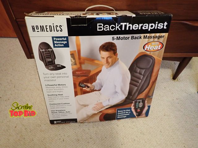 Lot 59-43246 - Homedics Back Therapist with Heat - in Original Box
