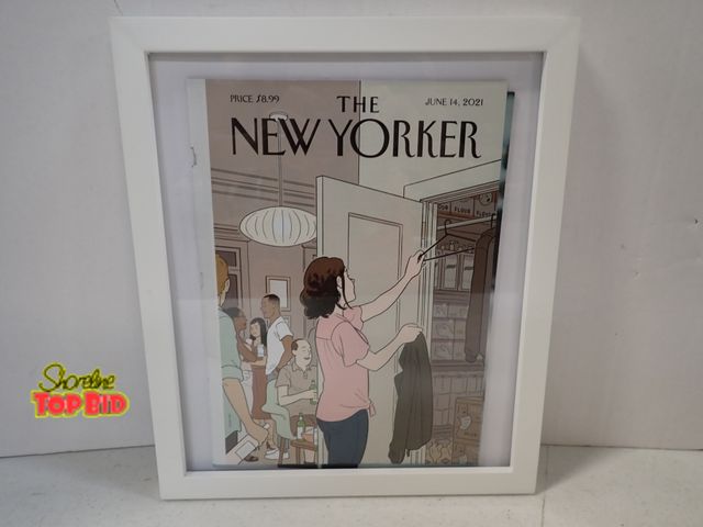 Lot 59-43408 - Framed The New Yorker Magazine 10" x 12"