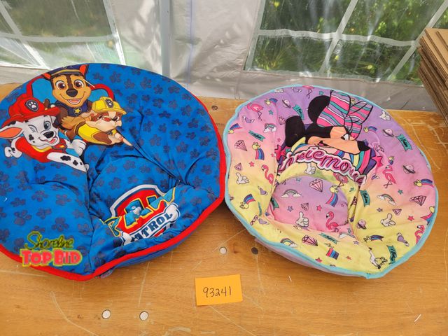 Lot 59-93241 - 2 Character Folding Chairs 1 Paw Patrol and 1 Minnie Mouse chair. Perfect for indoors or outdoors!
