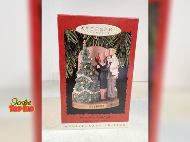 Lot 59-41703 - Hallmark keepsake It's a wonderful life ornament