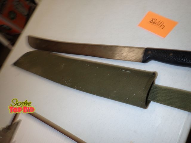 Lot 59-41198 - Machete with Sheath from Tramontina Brazil