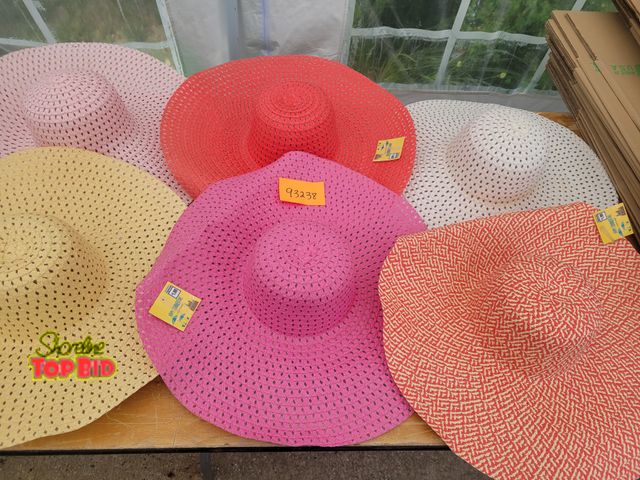Lot 59-93239 - 6 Ladies Hats An array of ladies hats in a variety of bright and warm tones!