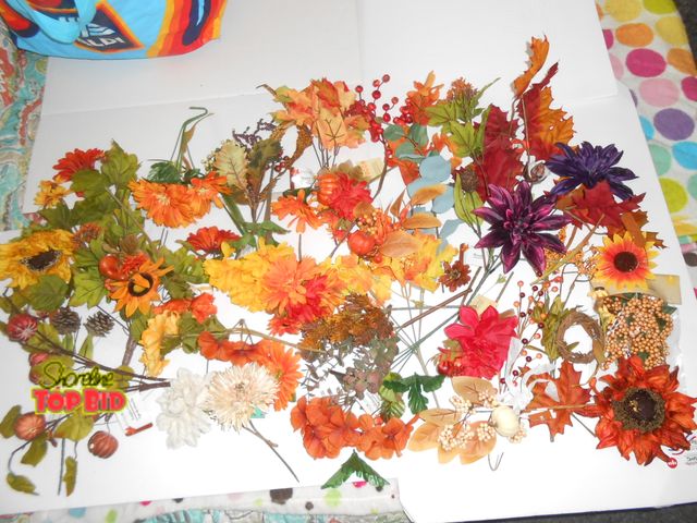 Lot 59-74282 - Lot #3 Huge Craft Lot Mixed Artificial Flower - New