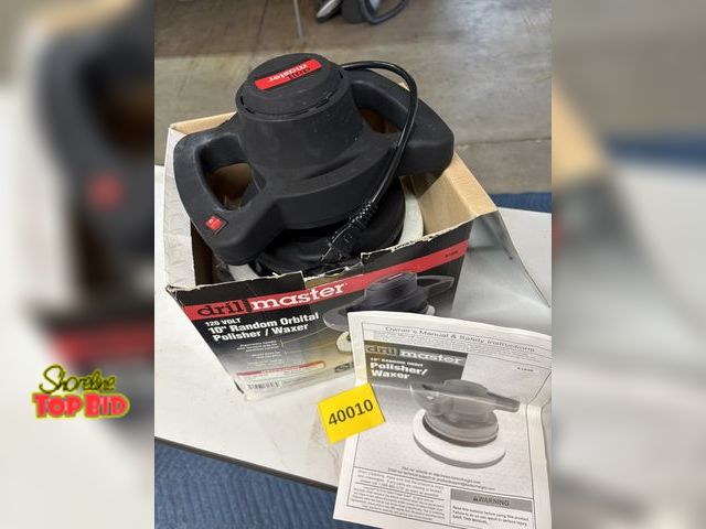 Lot 59-40010 - 10" Orbital Polisher/Waxer with pads- Works