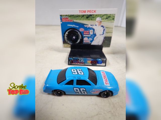 Lot 59-41748 - Hot wheels die cast Tom Peck 1991 racing champions old's cutlass
