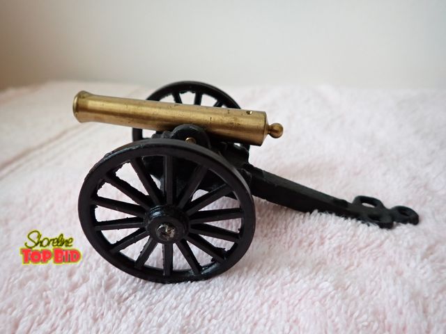 Lot 59-43436 - Vintage Miniature Civil War Military Cannon